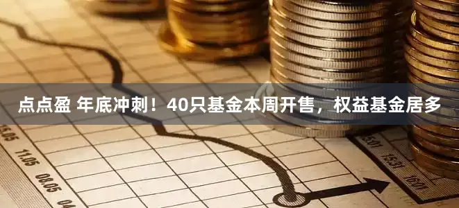 点点盈 年底冲刺！40只基金本周开售，权益基金居多